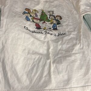 Hanes White Christmas Time Tee